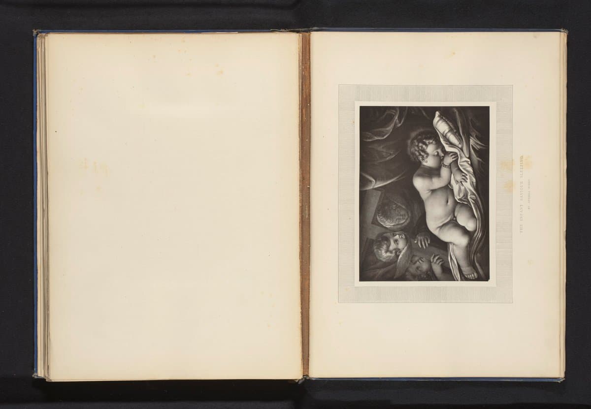 Reproductie van een prent van een brieflezend meisje bij het venster naar Johannes Vermeer